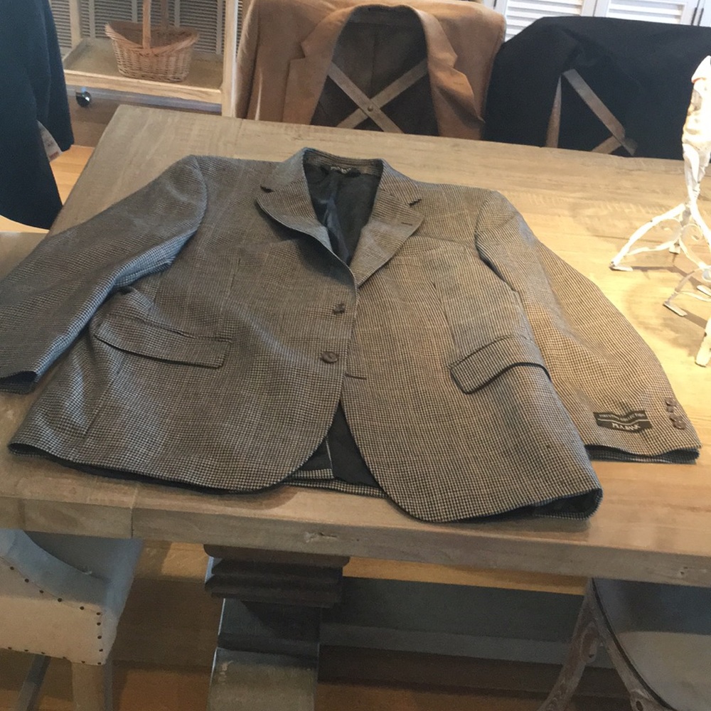 Silk and wool sports coat